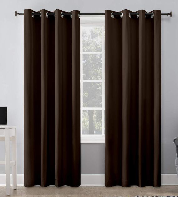 Brown Blackout Curtains Dubai