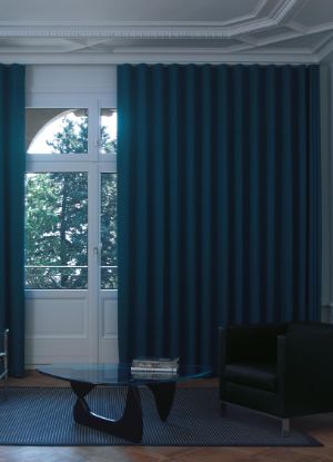 Stunning Motorized Curtain