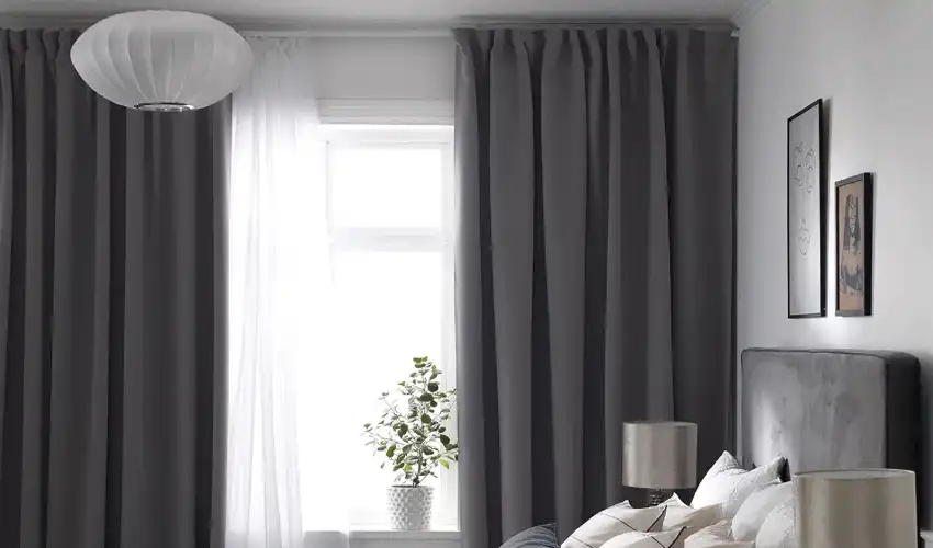 Add Privacy Blackout Curtains