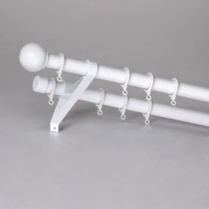 Adjustable Curtain Rod – Silent Smooth Thickened Roman Rod