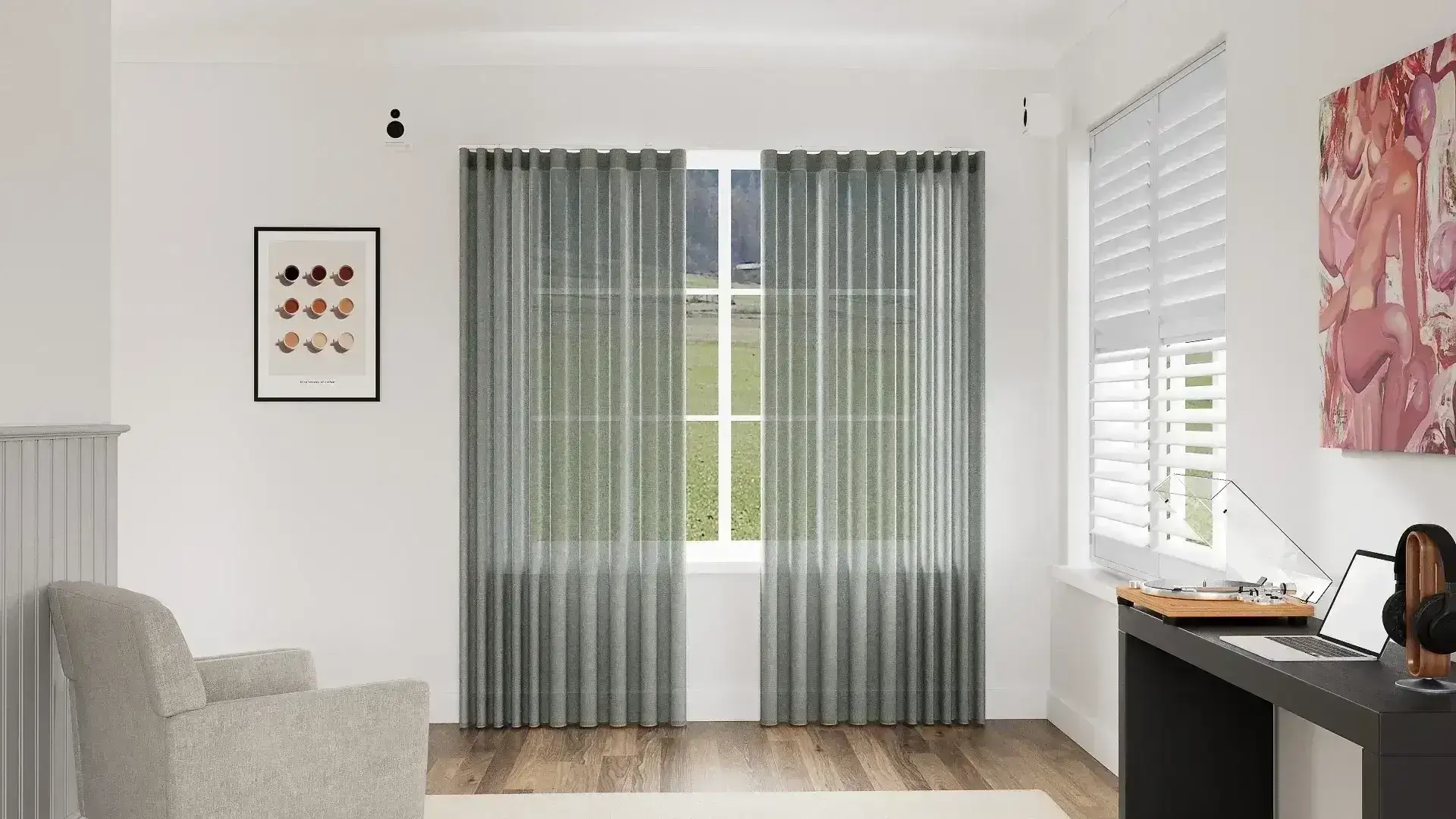 Graceful Sheer Curtain - Image 9