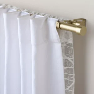 Endcap Extendable Double Curtain Rod