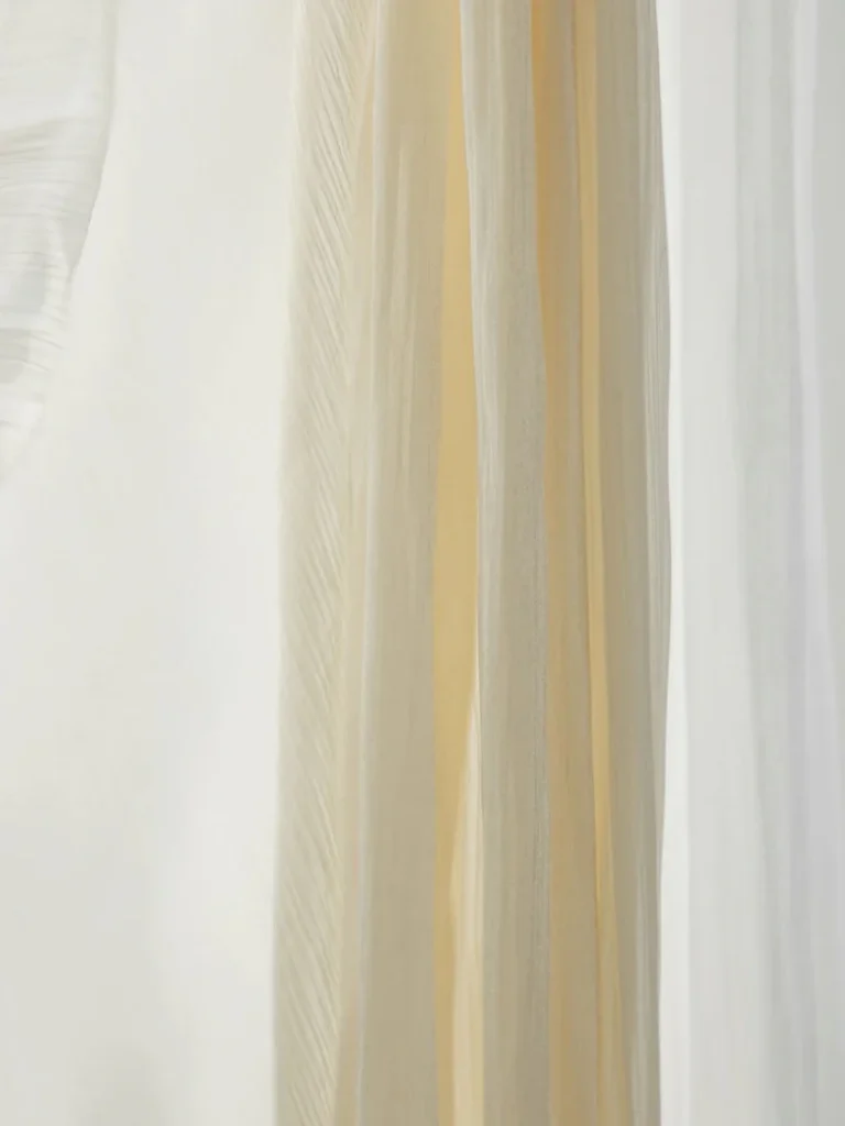 Galaxy Sheer Curtains – Starry Radiance for Sunrooms – Available in Cream & White - Image 8
