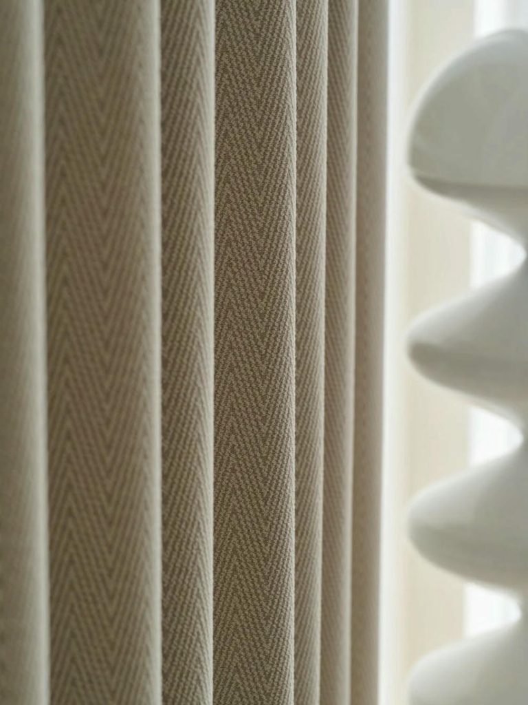 Herringbone Blackout Curtains for Bedroom – Available in 9 Colors - Image 3