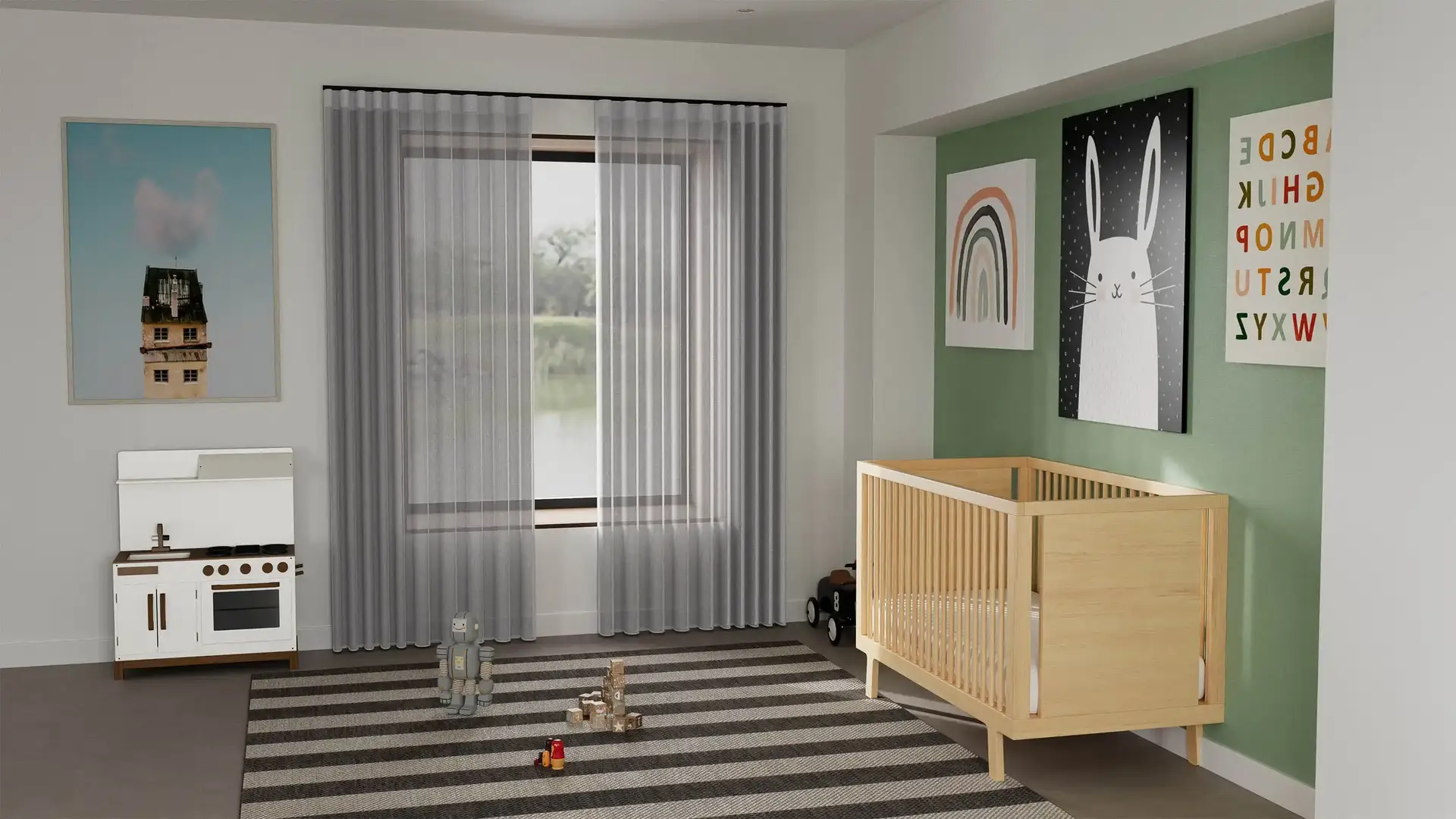 Flaxen Sheer Curtain - Image 4