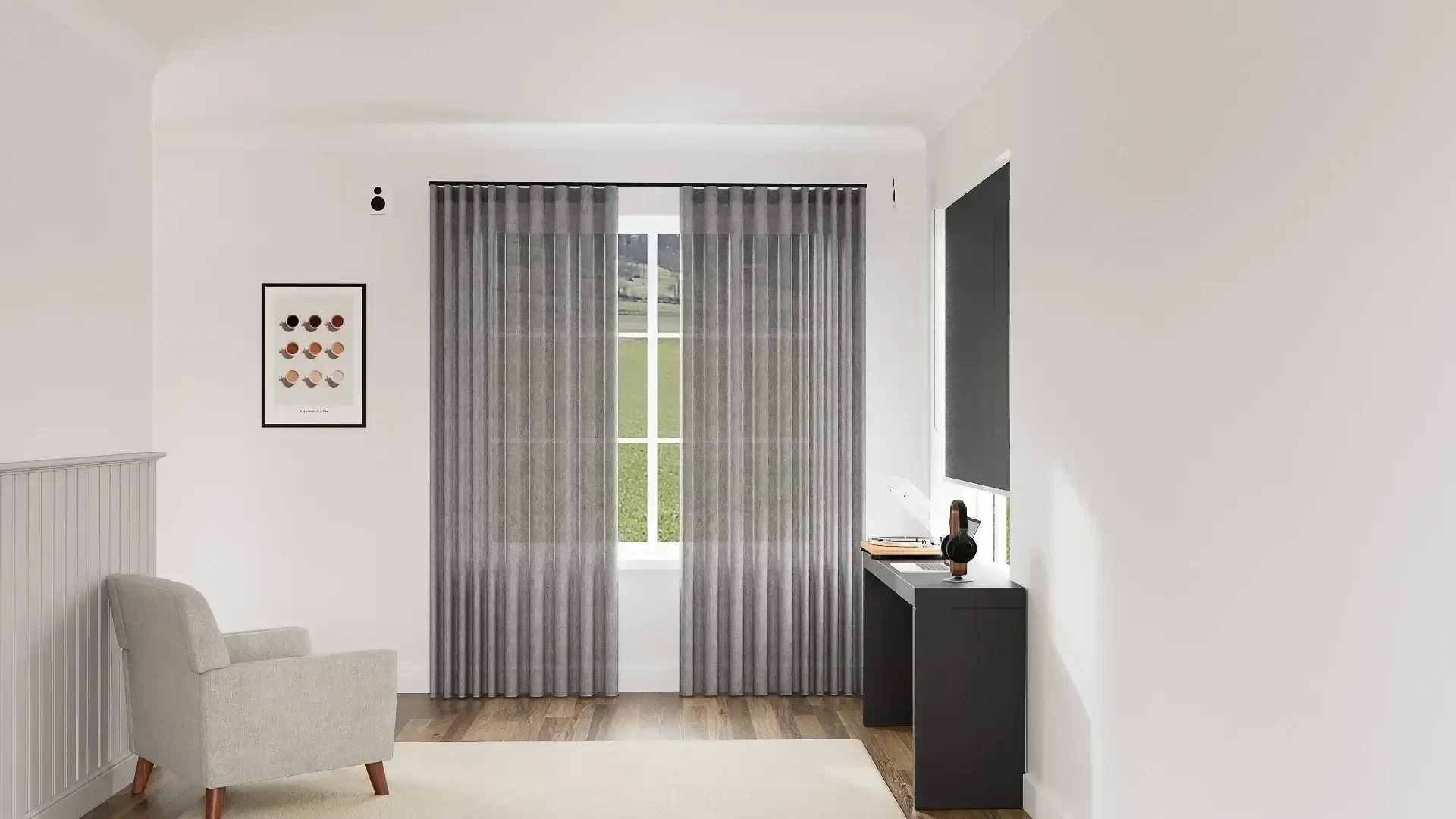 Odin Sheer Curtain - Image 4