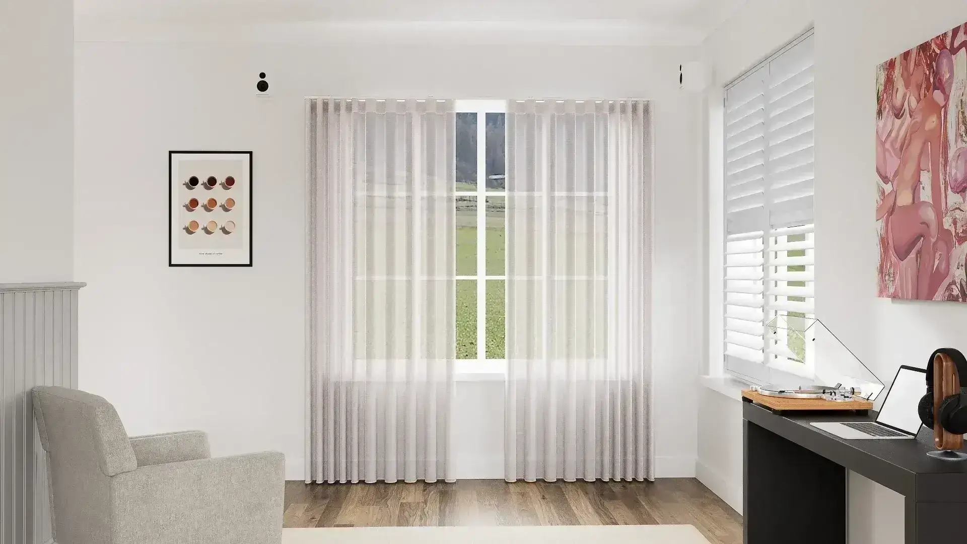 Graceful Sheer Curtain - Image 4