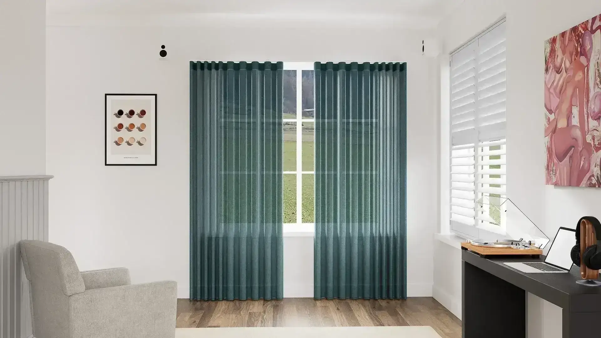 Graceful Sheer Curtain - Image 3