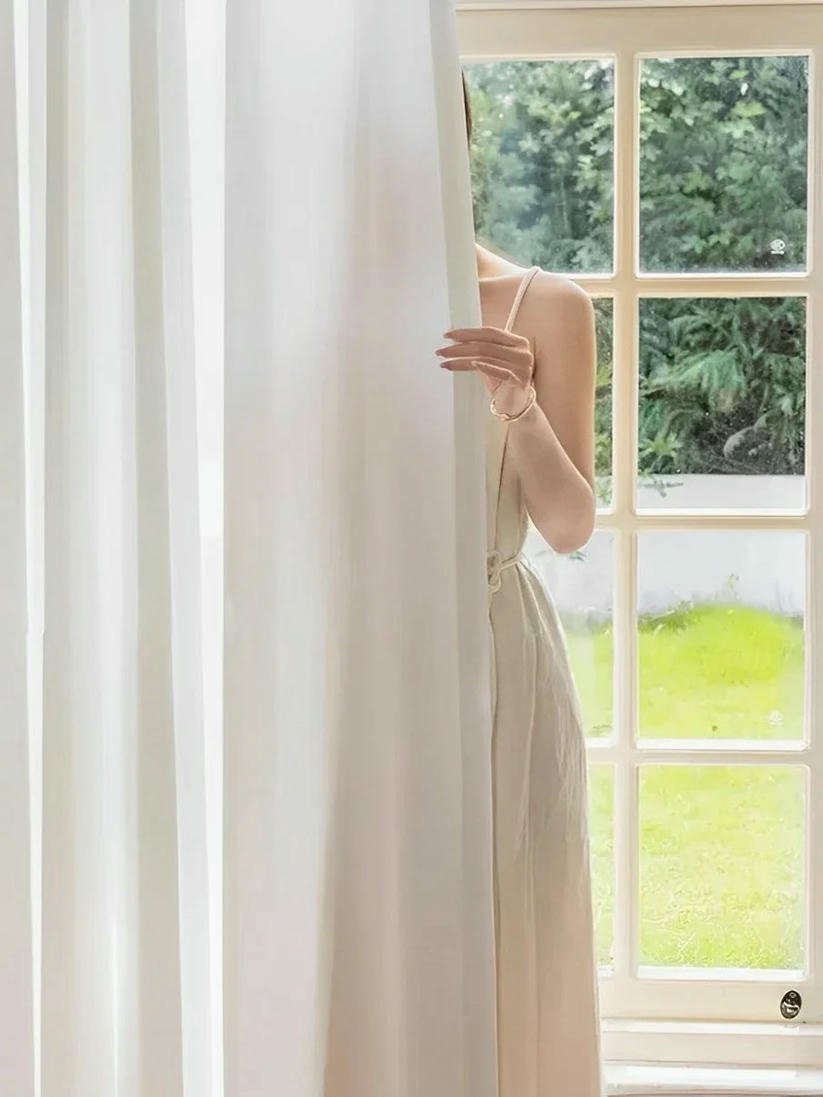 Privacy White Sheer Curtains – Perfect for Light Penetration and Enhanced Privacy - Image 2