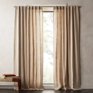 Heavyweight Natural Linen Curtain