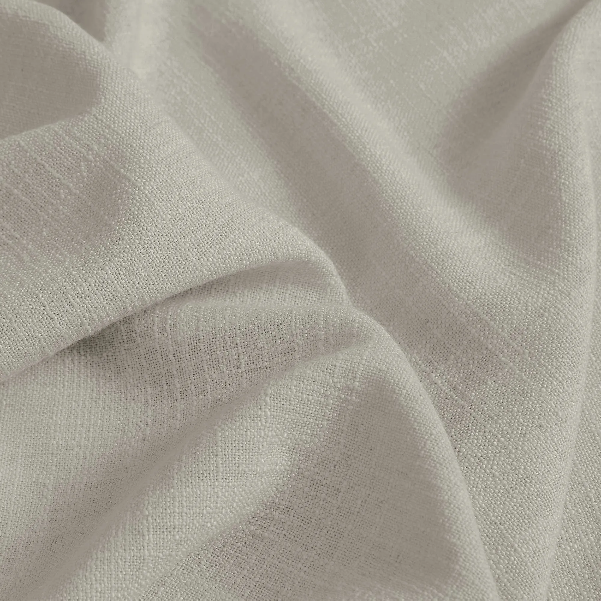 Lesley Linen Blend Curtains Light Gray