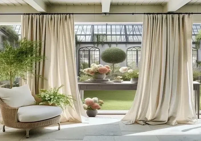 Unique And Durable Custom Made Linen Drapes