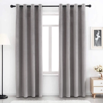 Velvet Bedroom Blackout Curtains Dubai