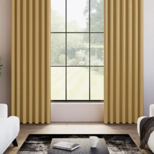 Abel Saffron Curtains