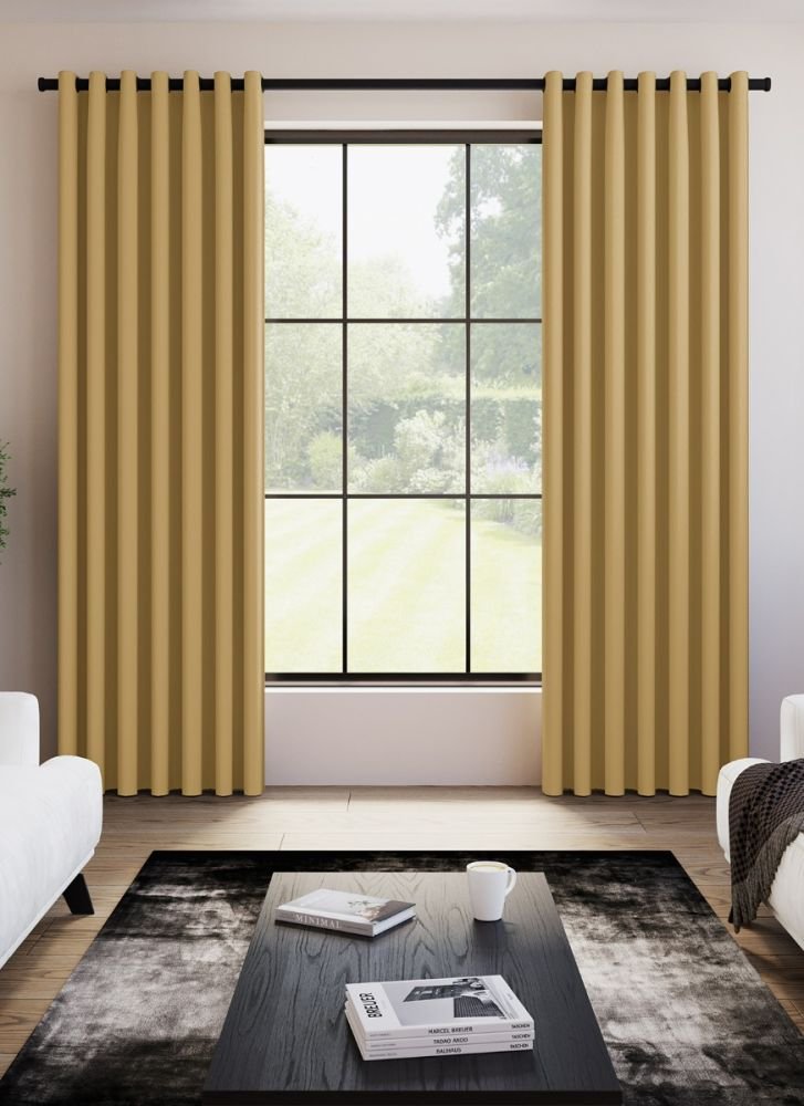 Abel Saffron Curtains
