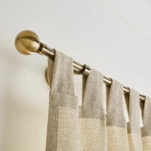 Ashton Extendable Metal Eyelet Curtain Pole