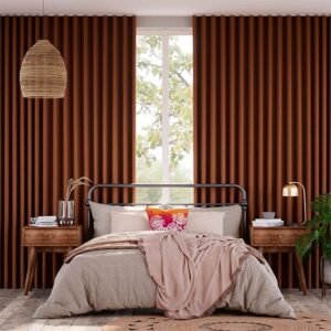 Harrow Cinnamon Curtains