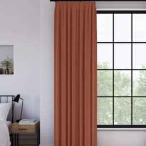 Saffron Terracotta Curtains