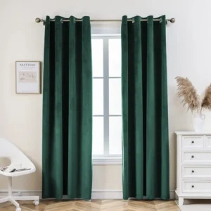 PLEASANT BOULEVARD Velvet Curtains