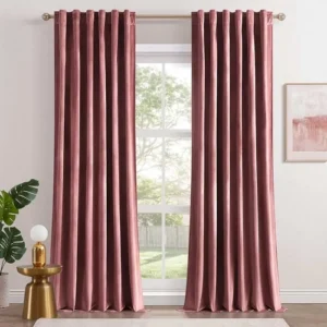 Pink Velvet Curtains