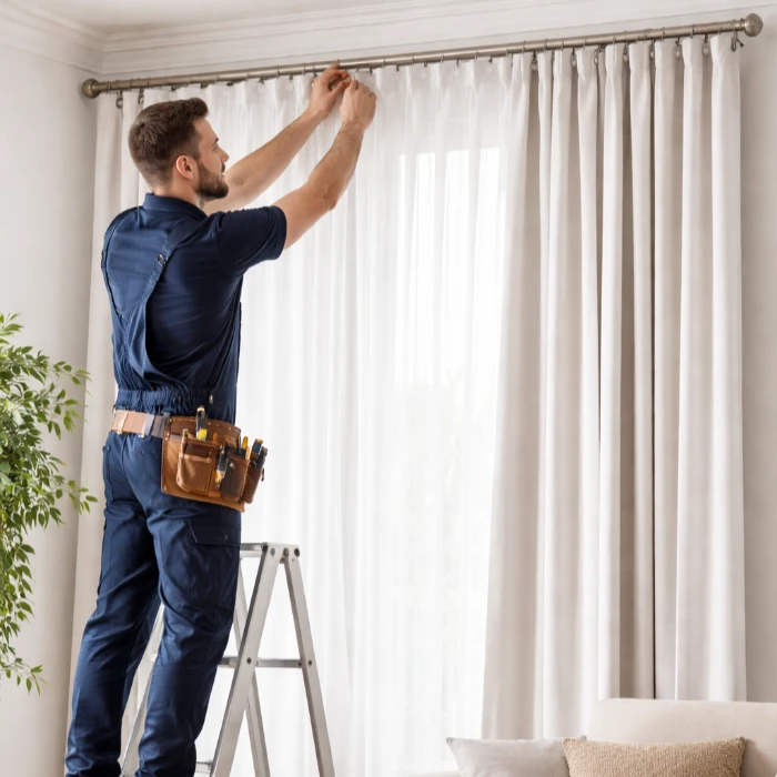 Professional Installation For Your Curtains
